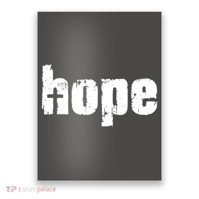 Hope Cross Christianity Poster