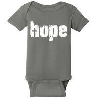 Hope Cross Christianity Baby Bodysuit