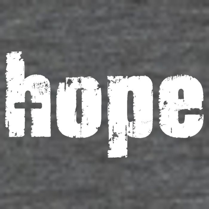 Hope Cross Christianity Baby Bodysuit