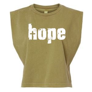 Hope Cross Christianity Garment-Dyed Women's Muscle Tee