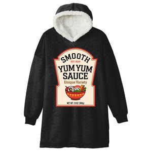 Halloween Condiments Couples Costume Sauce Hooded Wearable Blanket