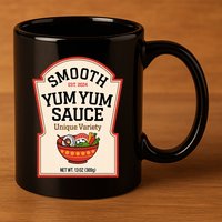Halloween Condiments Couples Costume Sauce 11oz C Handle Ceramic Mug