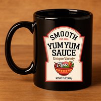 Halloween Condiments Couples Costume Sauce 11oz C Handle Ceramic Mug