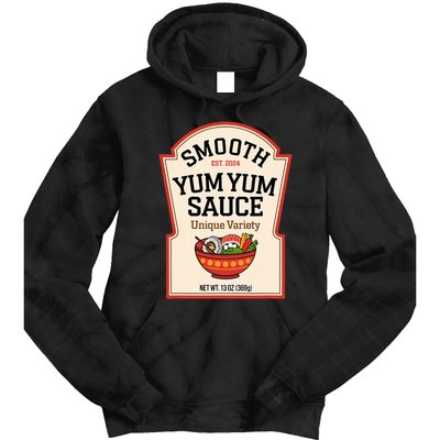 Halloween Condiments Couples Costume Sauce Tie Dye Hoodie