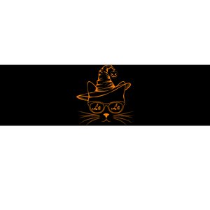 Halloween Cute Cat Comma La Kamala Harris Cute Cat Pumpkin Premium Bumper Sticker