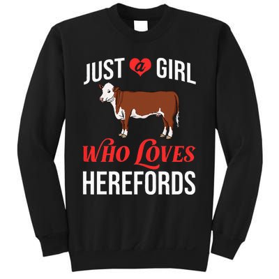 Hereford Cattle Cow Bull Beef Farm Sweatshirt