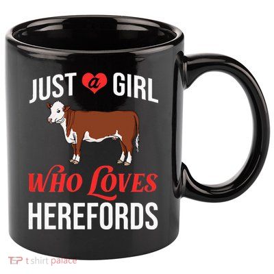 Hereford Cattle Cow Bull Beef Farm 11oz C Handle Ceramic Mug