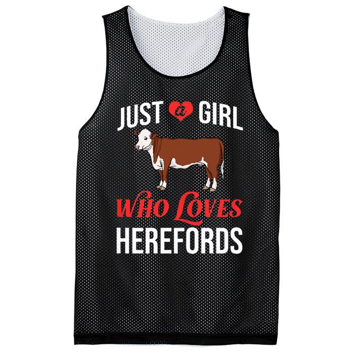 Hereford Cattle Cow Bull Beef Farm Mesh Reversible Basketball Jersey Tank