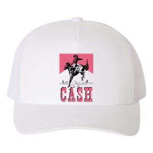 Howdy Cash Cowboy 90s Personalized Cash Country Outlaw Lover Yupoong Adult 5-Panel Trucker Hat