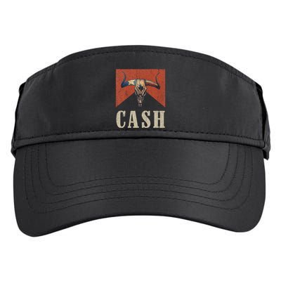 Howdy Cash Cowboy 90s Personalized Team Cash Family Outlaw Adult Drive Performance Visor