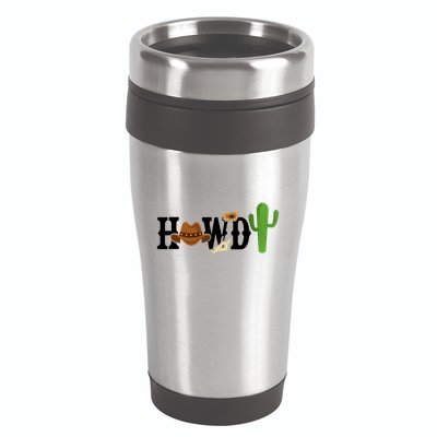 Howdy Cactus Country 16oz Travel Tumbler