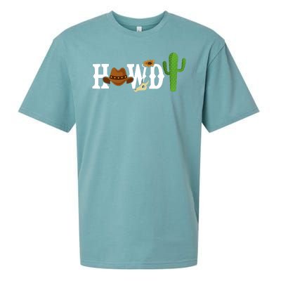 Howdy Cactus Country Sueded Cloud Jersey T-Shirt