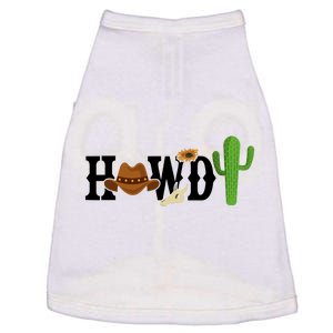 Howdy Cactus Country Doggie Tank