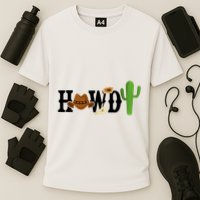 Howdy Cactus Country Cooling Performance Crew T-Shirt