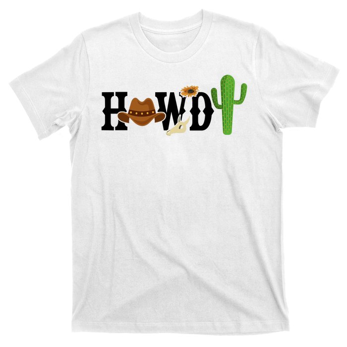 Howdy Cactus Country T-Shirt