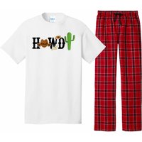 Howdy Cactus Country Pajama Set