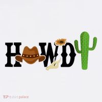 Howdy Cactus Country Baby Bodysuit
