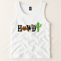 Howdy Cactus Country Tank Top