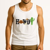 Howdy Cactus Country Tank Top