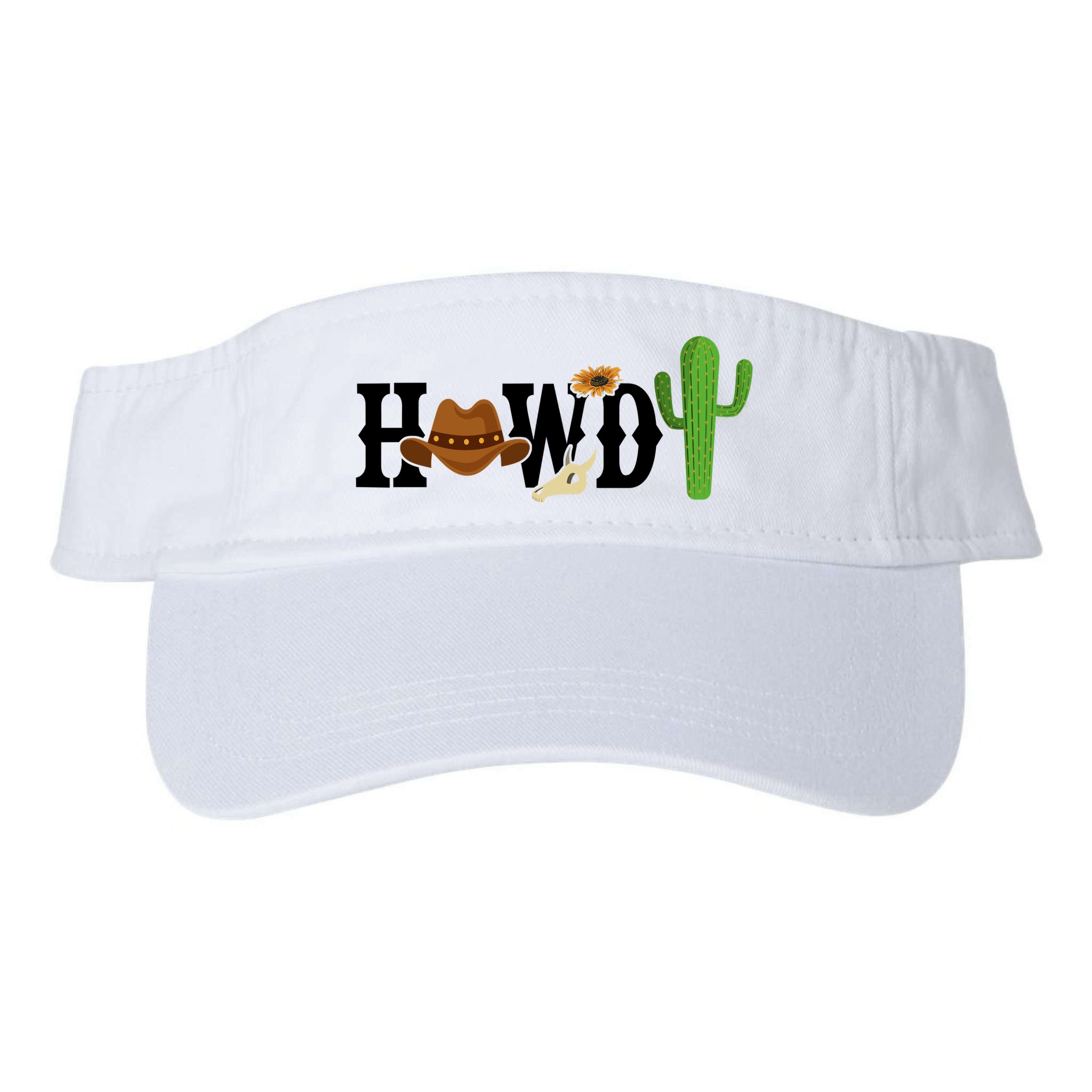 Howdy Cactus Country Visor