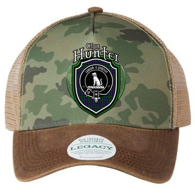 Hunter Clan Crest Scottish Clan Hunter Family Crest Badge Legacy Tie Dye Trucker Hat