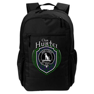 Hunter Clan Crest Scottish Clan Hunter Family Crest Badge Backpack