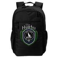 Hunter Clan Crest Scottish Clan Hunter Family Crest Badge Backpack