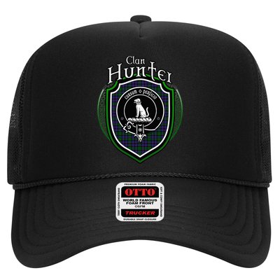 Hunter Clan Crest Scottish Clan Hunter Family Crest Badge Trucker Hat