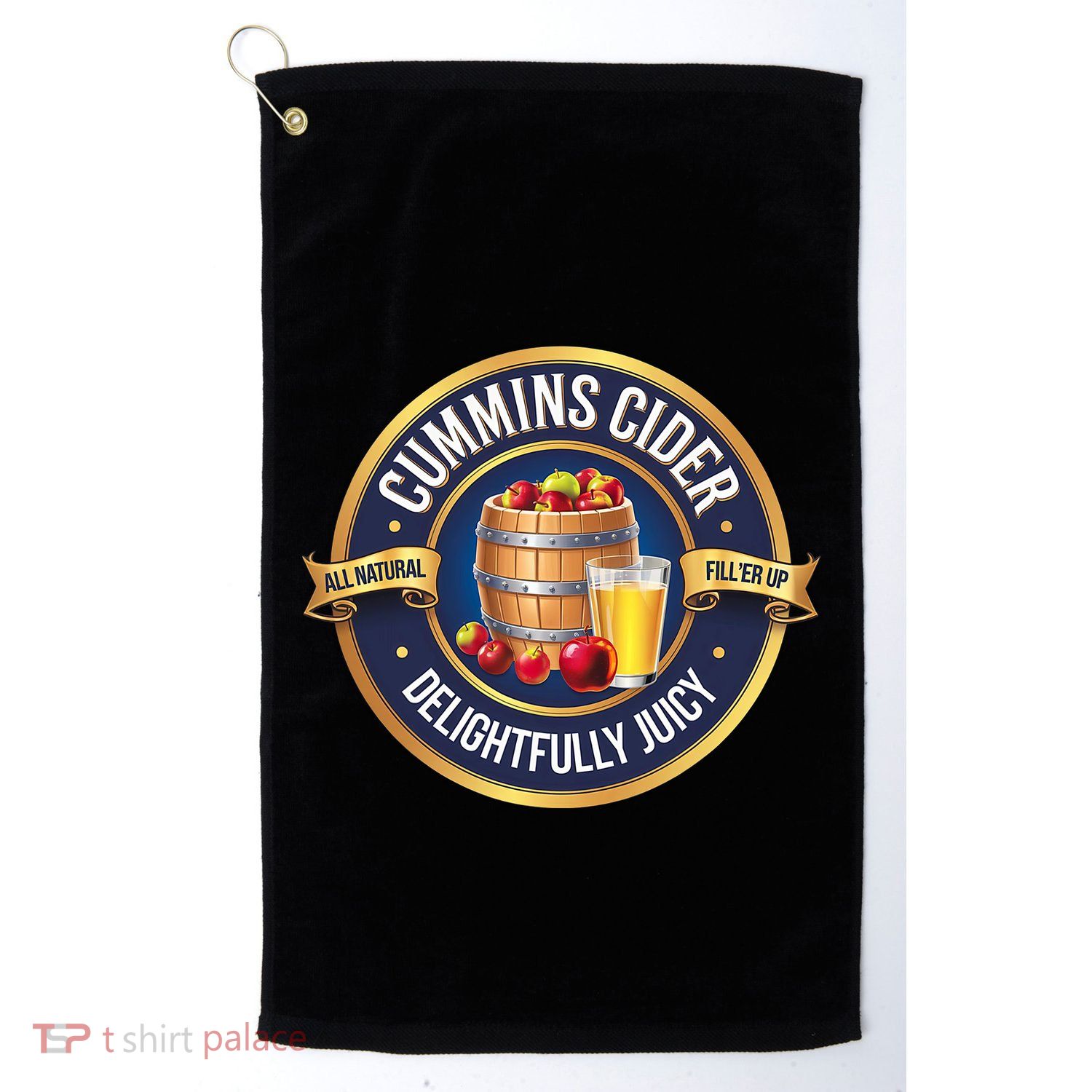 Haul Cummins Cider Golf Towel