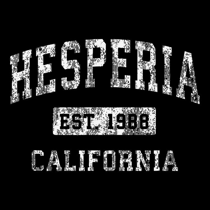 Hesperia California Ca Vintage Established Bag