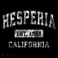 Hesperia California Ca Vintage Established Baby Bodysuit