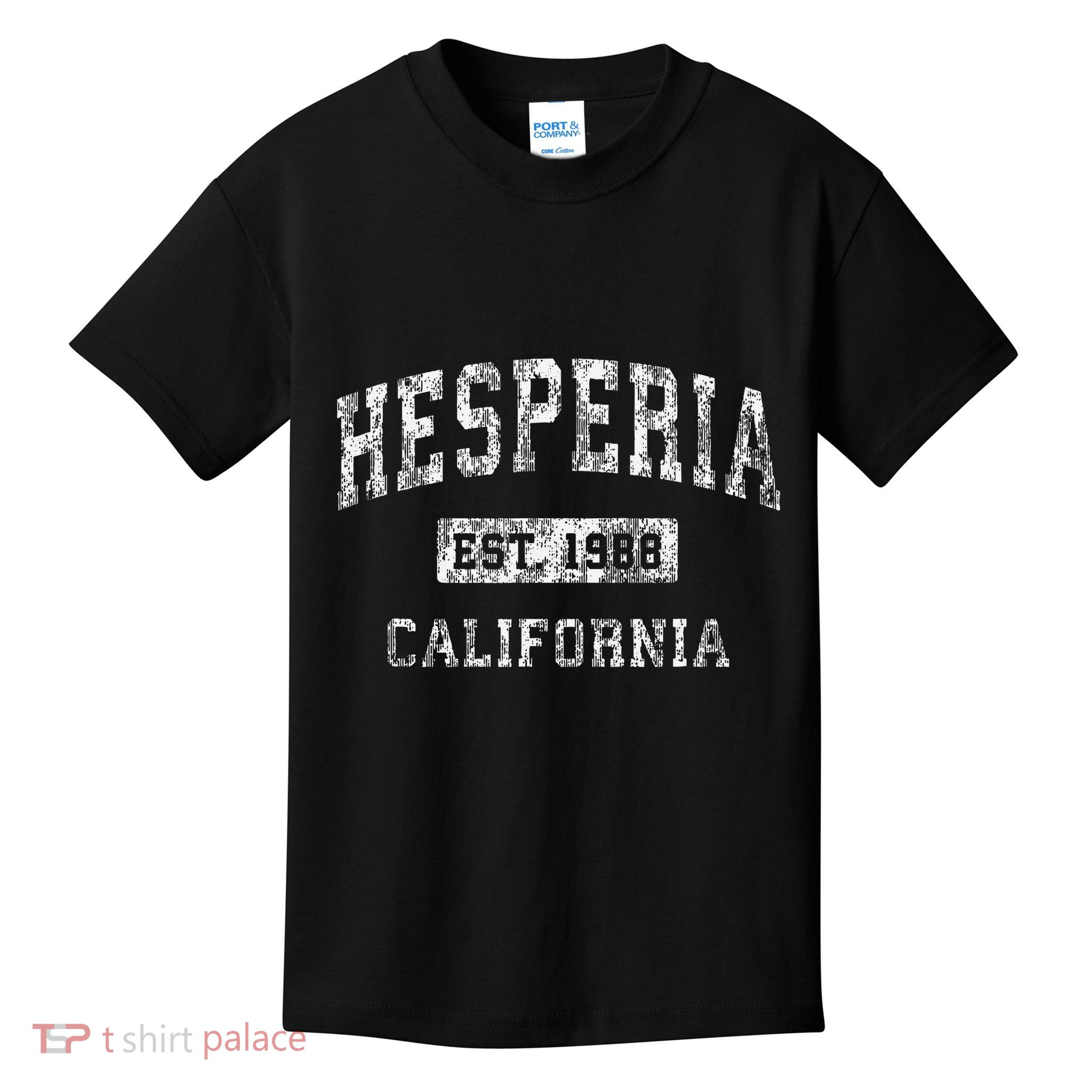 Hesperia California Ca Vintage Established Kids T-Shirt