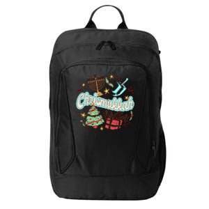 Hanukkah & Christmas Chrismukkah Funny Tree Presents City Backpack