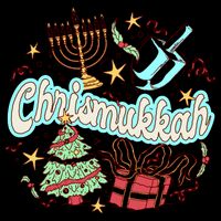 Hanukkah & Christmas Chrismukkah Funny Tree Presents 16 in Basic Backpack