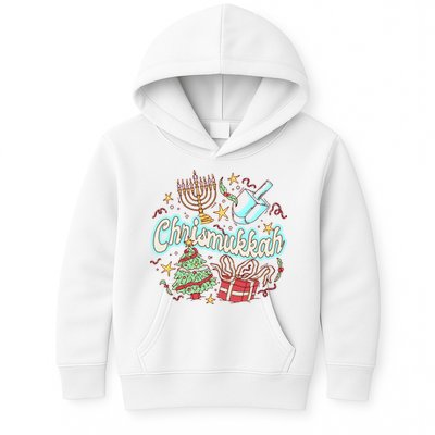 Hanukkah & Christmas Chrismukkah Funny Tree Presents Kids Hoodie