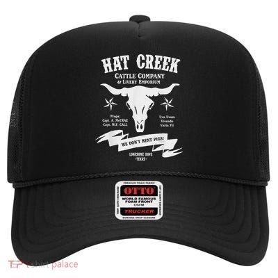 Hat Creek Cattle Co. High Crown Mesh Back Trucker Hat