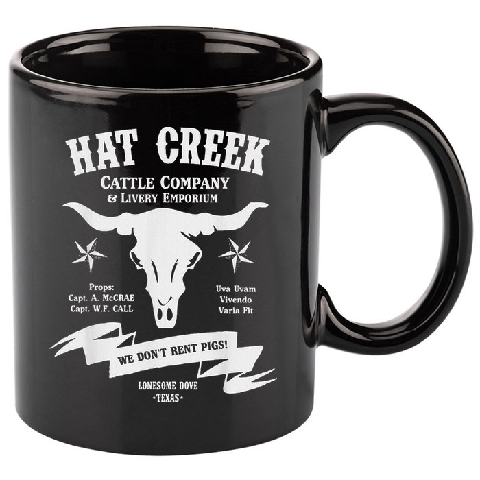 Hat Creek Cattle Co. 11oz C Handle Ceramic Mug