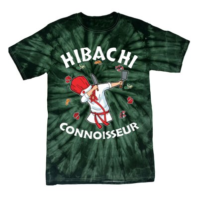 Hibachi Chef Costume Hibachi Connoisseur Japanese Hibachi Tie-Dye T-Shirt