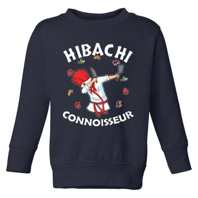 Hibachi Chef Costume Hibachi Connoisseur Japanese Hibachi Toddler Sweatshirt