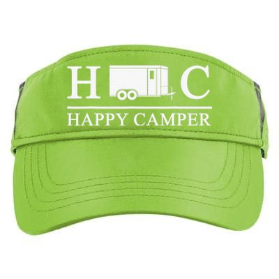 Happy Camper Camping Trailer Adult Drive Performance Visor