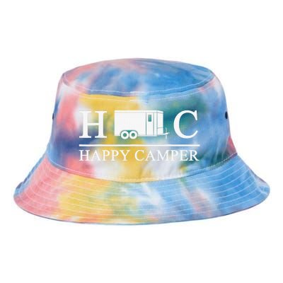 Happy Camper Camping Trailer Tie Dye Newport Bucket Hat