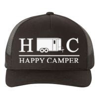 Happy Camper Camping Trailer Yupoong Adult 5-Panel Trucker Hat