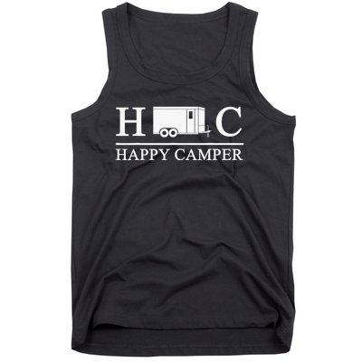 Happy Camper Camping Trailer Tank Top