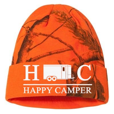 Happy Camper Camping Trailer Kati Licensed 12" Camo Beanie