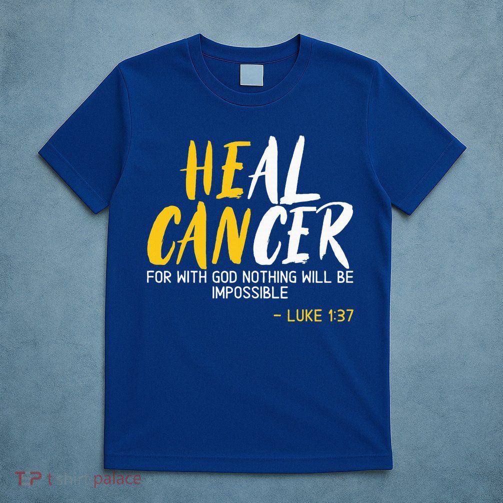 Heal Cancer Childhood Cancer Awareness Month Supporter T-Shirt