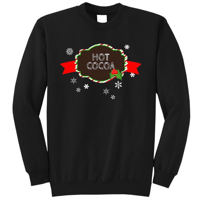 Hot Cocoa Christmas Food Family Matching Group Pajama Gift Sweatshirt