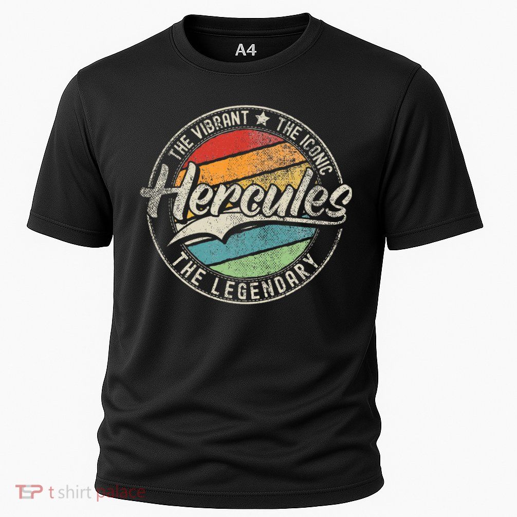 Hercules Ca California Vintage Distressed Performance Shirt