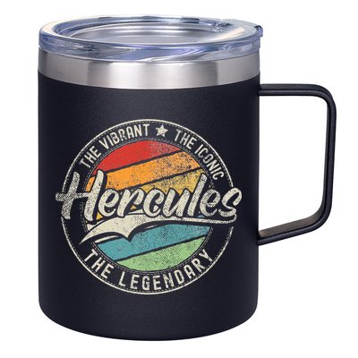 Hercules Ca California Vintage Distressed 12oz Stainless Steel Coffee Mug