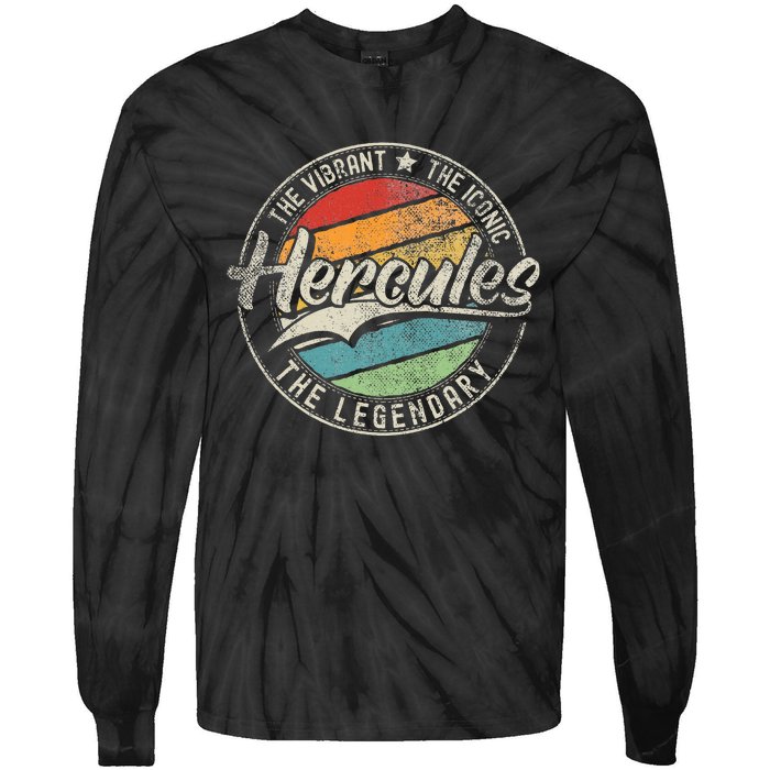 Hercules Ca California Vintage Distressed Tie-Dye Long Sleeve Shirt