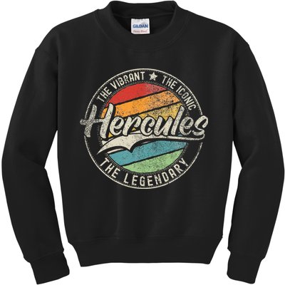 Hercules Ca California Vintage Distressed Kids Sweatshirt